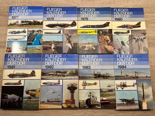 Fliegerkalender der ddr 1977 - der,