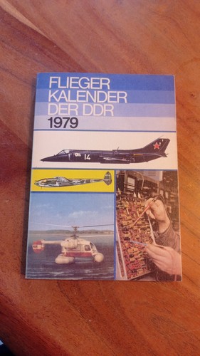 Fliegerkalender der ddr 1979 - fliegerkalender,