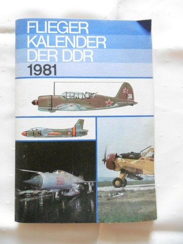 Fliegerkalender der ddr 1981 - der,