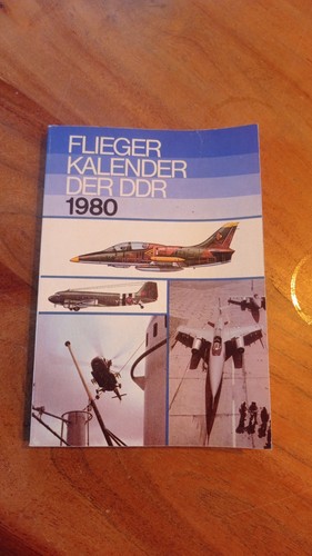 Fliegerkalender der ddr 1980 - fliegerkalender,